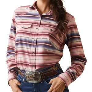 Ariat Tek Ariat Women's Reata button up long sleeve western shirt rodeo sz xxl